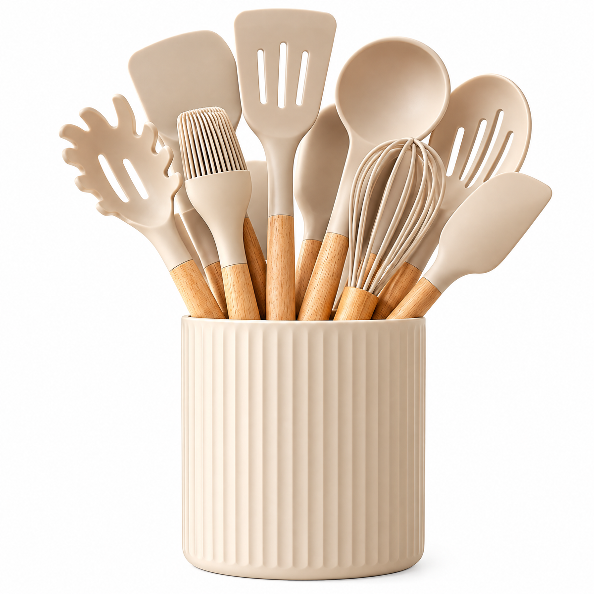 Qavyron silicone utensil set product view